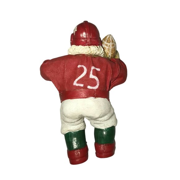 FOOTBALL Player SANTA CLAUS (#25!) Christmas Tree Ornament - Holidays - Picture 2 of 8